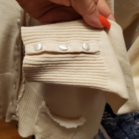 VINTAGE Oscar De La Renta Cardigan - Picture 5 of 14